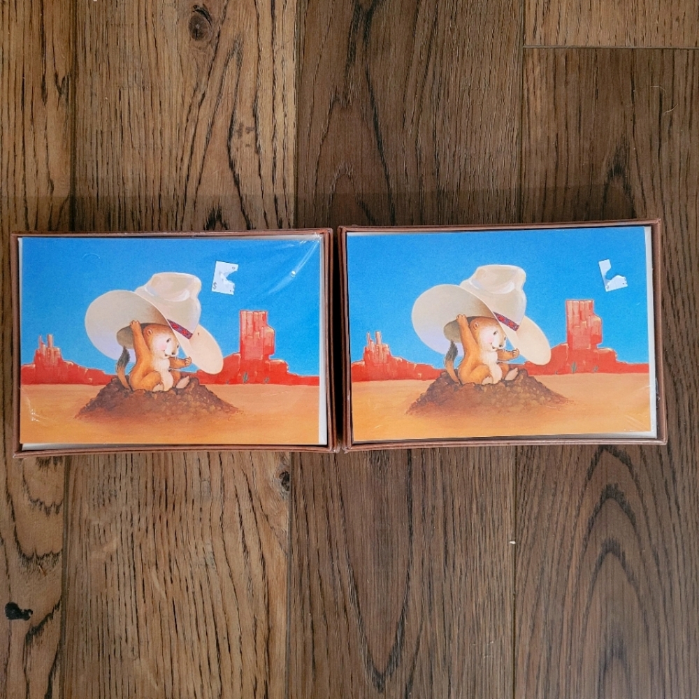 Vintage Hallmark New Mexico style pack of 10 x2 Blank cards